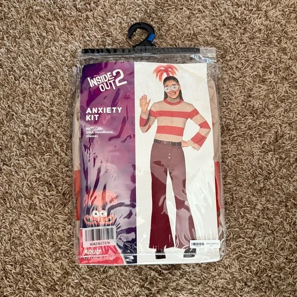 Adult Anxiety Costume Kit - Inside Out 2 - Picture 3 of 4